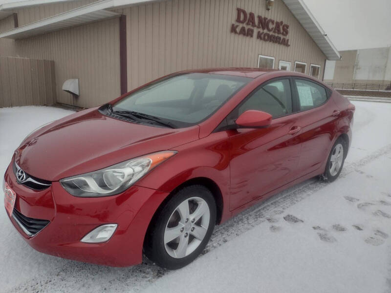 2012 Hyundai Elantra for sale at DANCA'S KAR KORRAL INC in Turtle Lake WI