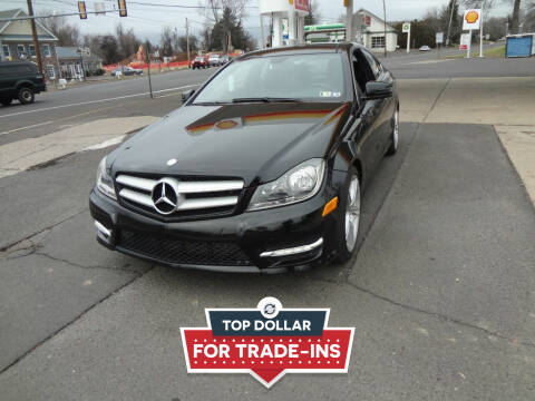 2013 Mercedes-Benz C-Class for sale at FERINO BROS AUTO SALES in Wrightstown PA