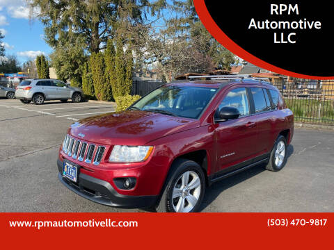 2012 Jeep Compass for sale at RPM Automotive LLC in Portland OR