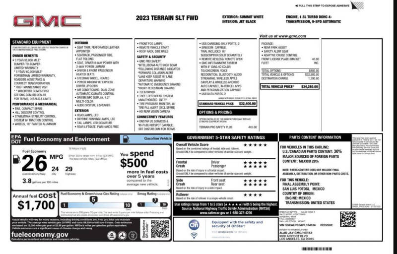 2023 GMC Terrain SLT