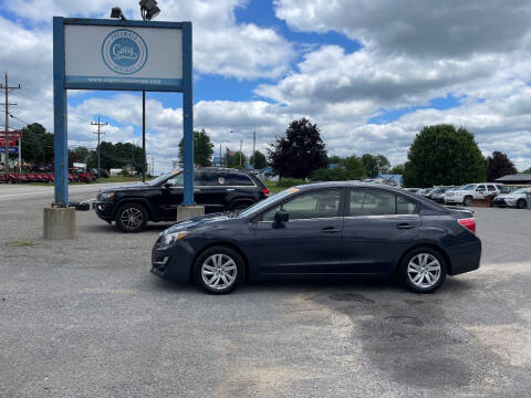 2016 Subaru Impreza for sale at Corry Pre Owned Auto Sales in Corry PA