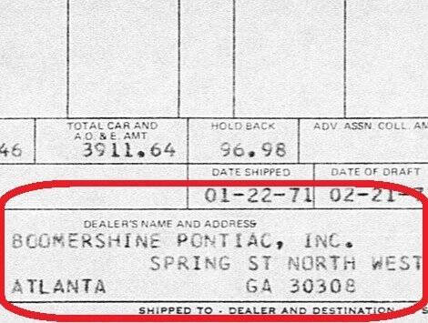 1971 Pontiac Trans Am