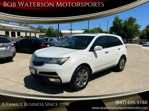 2011 Acura MDX for sale at Bob Waterson Motorsports in South Elgin IL