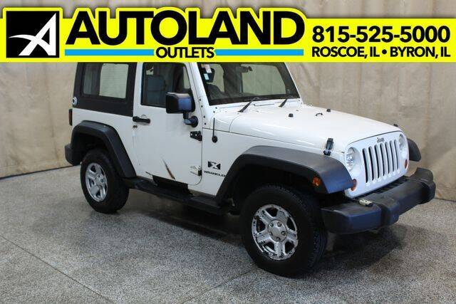 2008 Jeep Wrangler for sale at AutoLand Outlets Inc in Roscoe IL