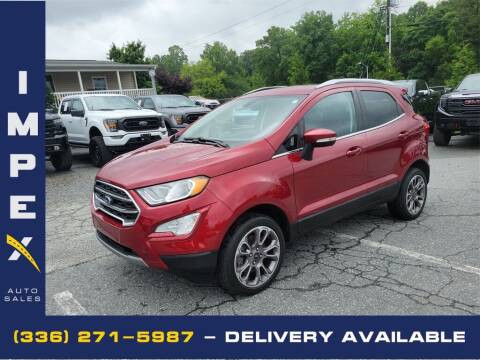 2020 Ford EcoSport for sale at Impex Auto Sales in Greensboro NC