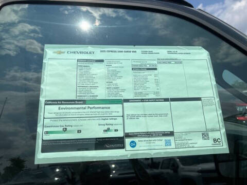 2025 Chevrolet Express 2500