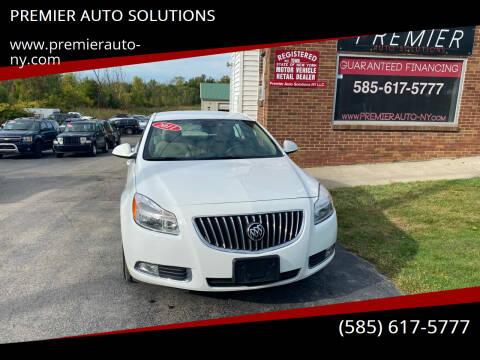 2011 Buick Regal for sale at PREMIER AUTO SOLUTIONS in Spencerport NY
