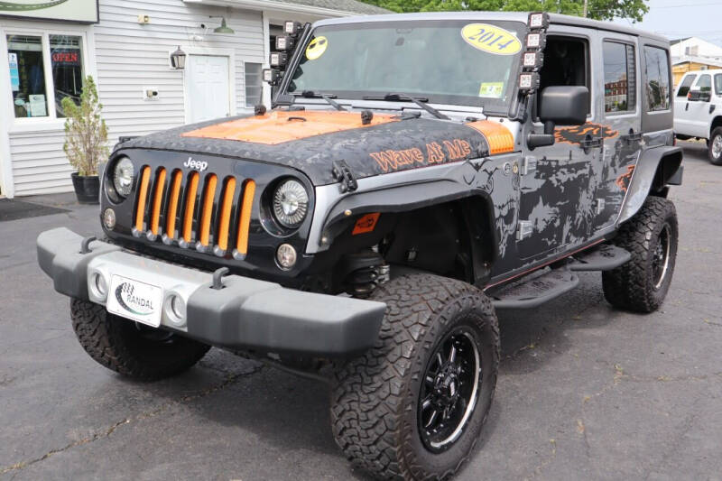 2014 Jeep Wrangler Unlimited for sale at Randal Auto Sales in Eastampton NJ