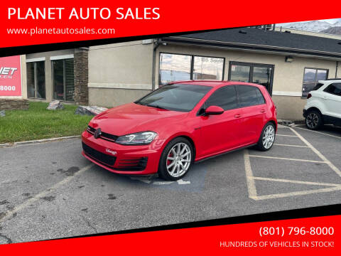 2017 Volkswagen Golf GTI for sale at PLANET AUTO SALES in Lindon UT