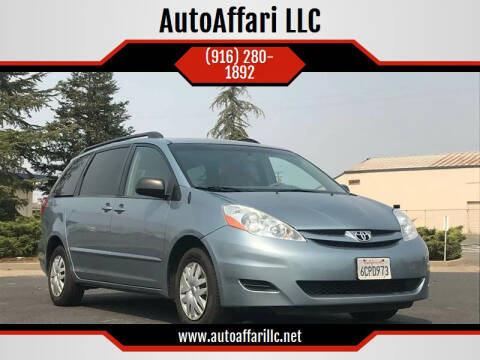 2008 Toyota Sienna for sale at Autoaffari LLC in Sacramento CA