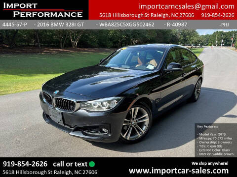 2016 BMW 3 Series for sale at Import Performance Sales in Raleigh NC