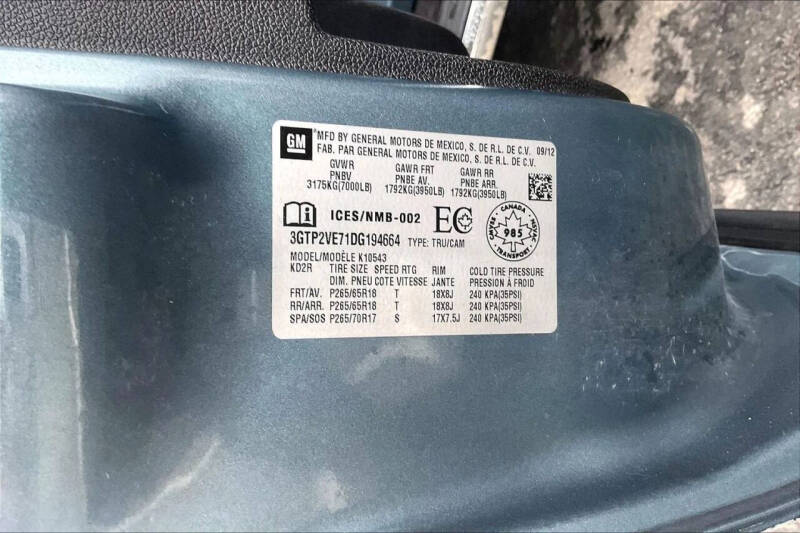 2013 GMC Sierra 1500 SLE