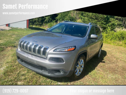 2015 Jeep Cherokee for sale at Samet Performance in Louisburg NC