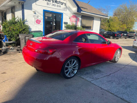 2009 Infiniti G37 Convertible