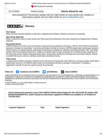 2018 Audi Q3 2.0T Premium