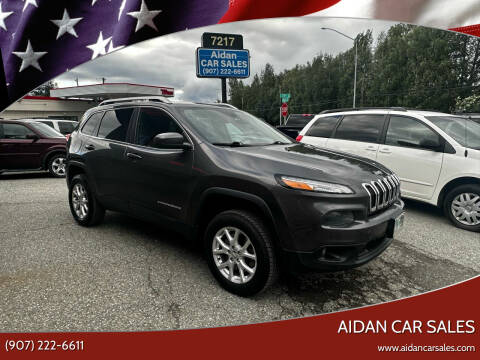 2015 Jeep Cherokee for sale at AIDAN CAR SALES in Anchorage AK