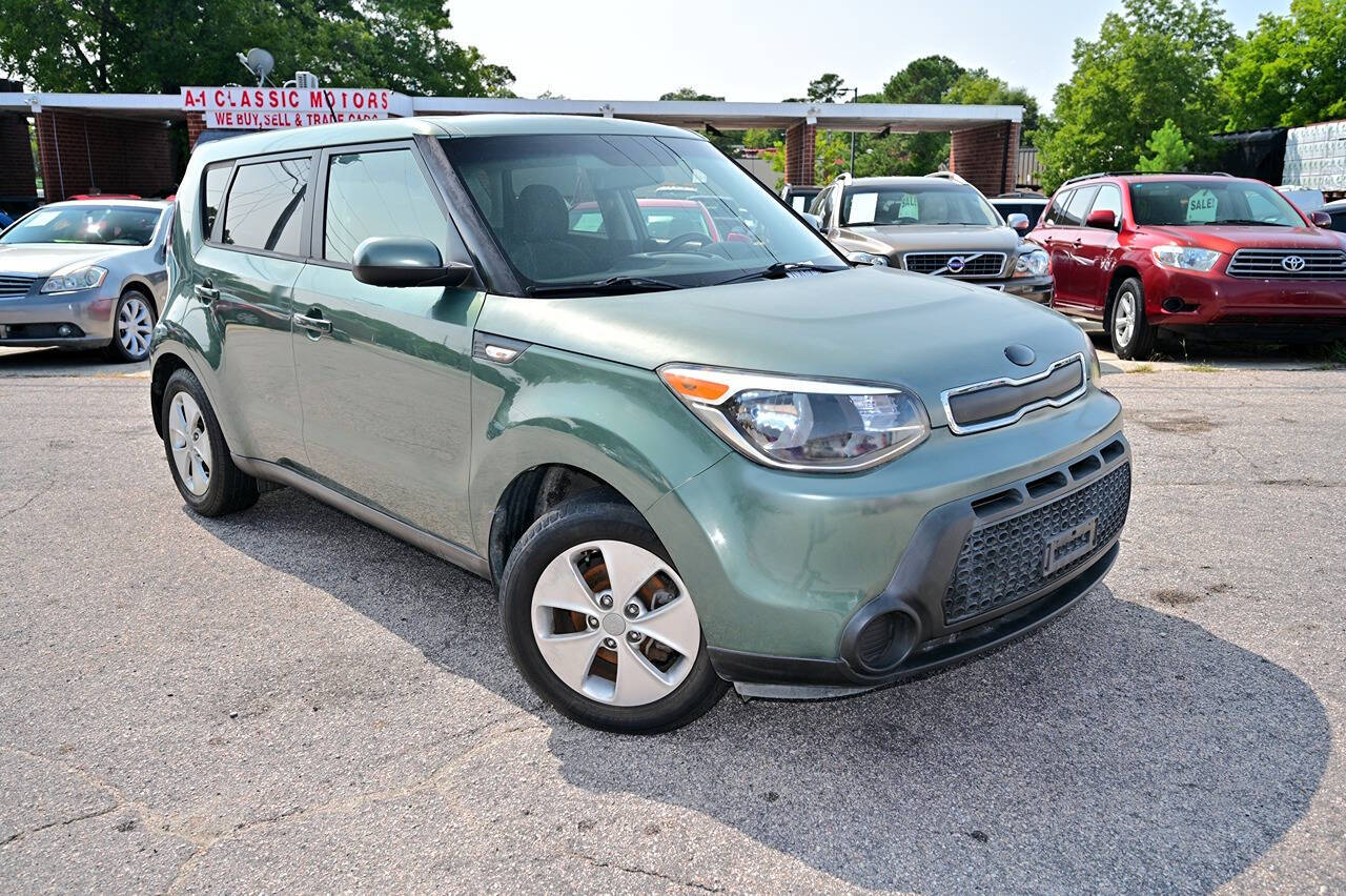 2015 Kia Soul for sale at A1 Classic Motor Inc in Fuquay Varina, NC