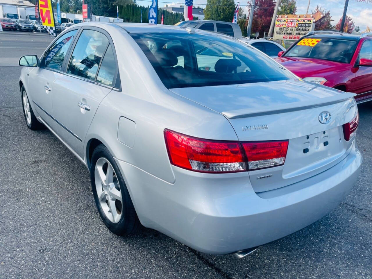 2007 Hyundai SONATA for sale at New Creation Auto Sales in Everett, WA