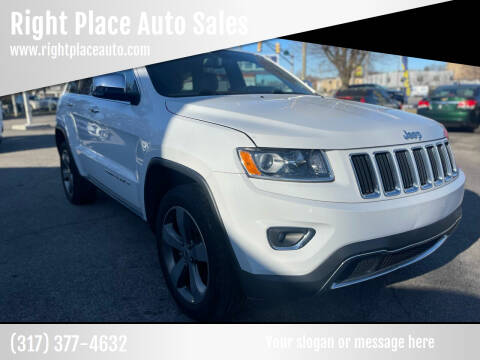 2015 Jeep Grand Cherokee for sale at Right Place Auto Sales LLC in Indianapolis IN