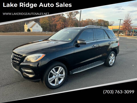 2015 Mercedes-Benz M-Class for sale at Lake Ridge Auto Sales in Woodbridge VA