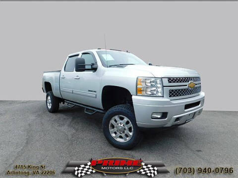 2012 Chevrolet Silverado 2500HD for sale at PRIME MOTORS LLC in Arlington VA