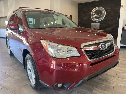 2014 Subaru Forester for sale at Evolution Autos in Whiteland IN