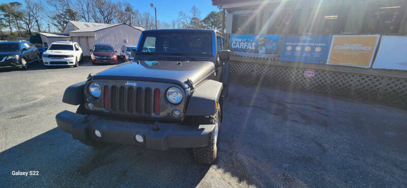 2017 Jeep Wrangler Unlimited for sale at Unicar Enterprise in Lexington SC