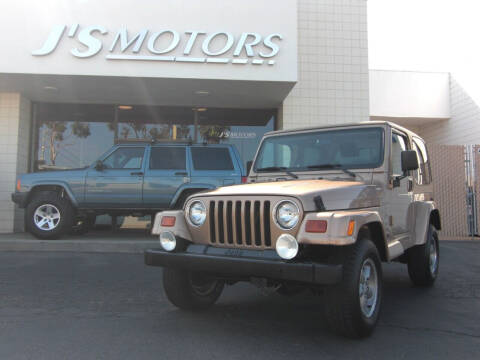 1999 Jeep Wrangler for sale at J'S MOTORS in San Diego CA