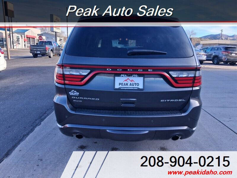 2016 Dodge Durango Citadel Anodized Platinum