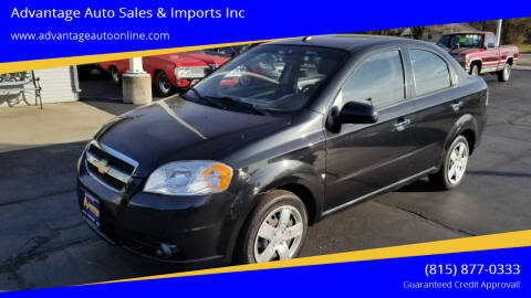 2009 Chevrolet Aveo for sale at Advantage Auto Sales & Imports Inc in Loves Park IL