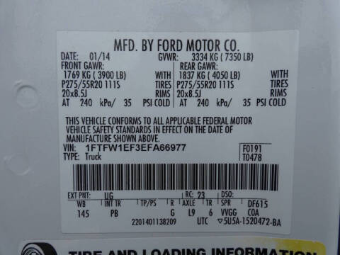 2014 Ford F-150