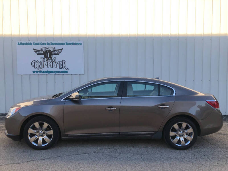 Used 2012 Buick LaCrosse Leather with VIN 1G4GL5E34CF357815 for sale in Beardstown, IL