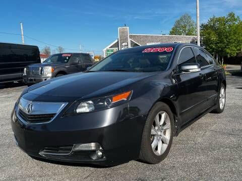 2013 Acura TL for sale at MBM Auto Sales and Service - MBM Auto Sales/Lot B in Hyannis MA