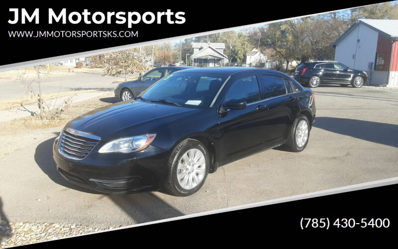 2013 Chrysler 200 for sale at JM Motorsports in Topeka KS