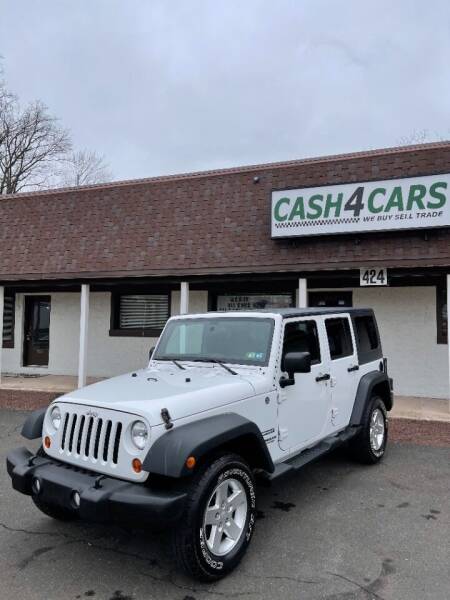 2012 Jeep Wrangler Unlimited for sale at Cash 4 Cars in Penndel PA