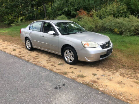 2006 Chevrolet Malibu for sale at Billycars in Wilmington MA