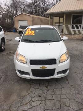 2011 Chevrolet Aveo for sale at Rent To Own Cars & Sales Group Inc in Chattanooga TN