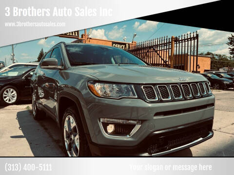 2021 Jeep Compass for sale at 3 Brothers Auto Sales Inc in Detroit MI