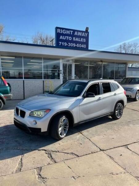 2013 BMW X1 for sale at Right Away Auto Sales in Colorado Springs CO