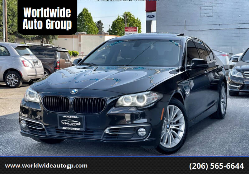 2015 BMW 5 Series for sale at Worldwide Auto Group in Auburn WA