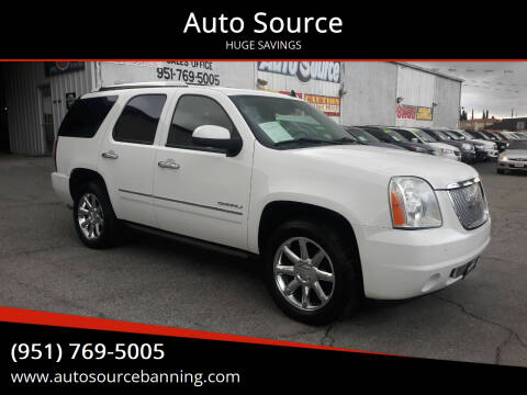 2011 GMC Yukon for sale at Auto Source in Banning CA