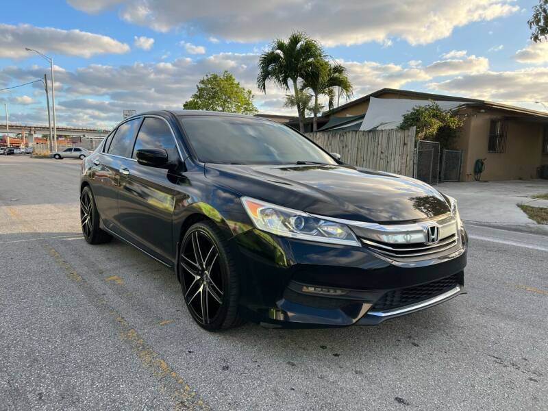 2016 Honda Accord for sale at MIAMI FINE CARS & TRUCKS in Hialeah FL