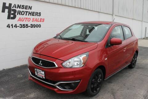 2019 Mitsubishi Mirage for sale at HANSEN BROTHERS AUTO SALES in Milwaukee WI