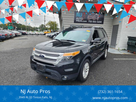 2013 Ford Explorer for sale at NJ Auto Pros in Tinton Falls NJ