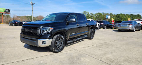 2014 Toyota Tundra for sale at WHOLESALE AUTO GROUP in Mobile AL