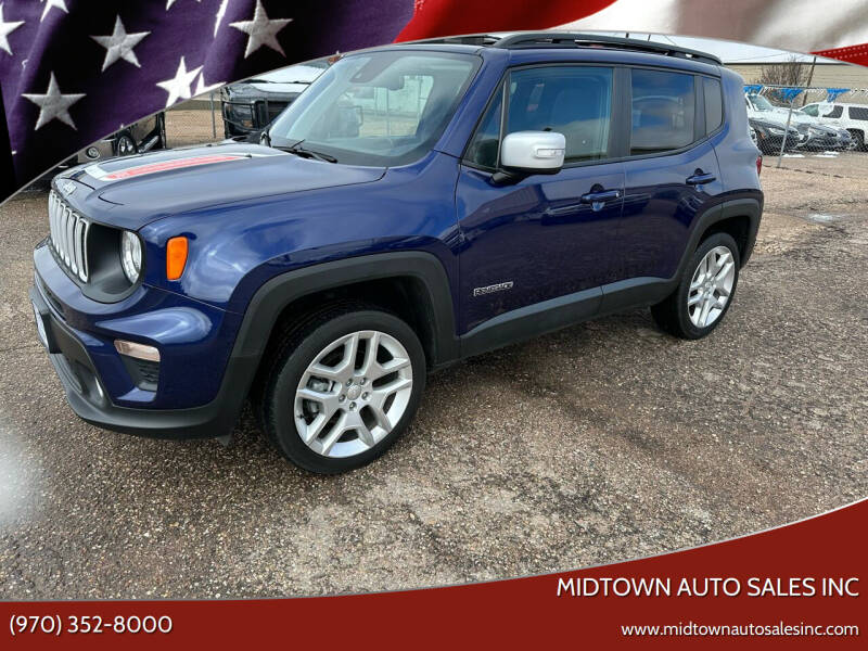 2021 Jeep Renegade for sale at MIDTOWN AUTO SALES INC in Greeley CO