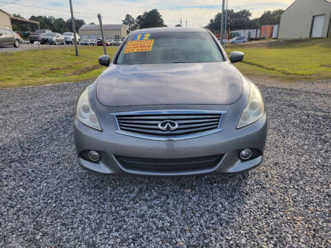 2012 Infiniti G25 Sedan for sale at Auto Guarantee, LLC in Eunice LA