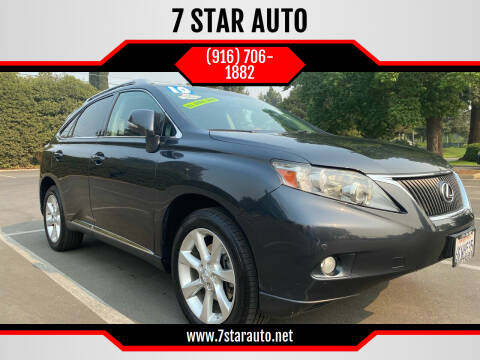 2010 Lexus RX 350 for sale at 7 STAR AUTO in Sacramento CA