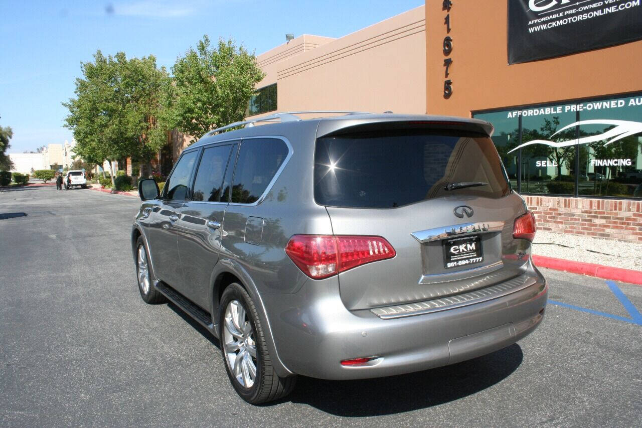 2013 INFINITI QX56 for sale at CK Motors in Murrieta, CA