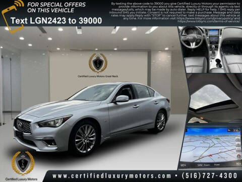 2019 Infiniti Q50 for sale at Certified Luxury Motors in Great Neck NY